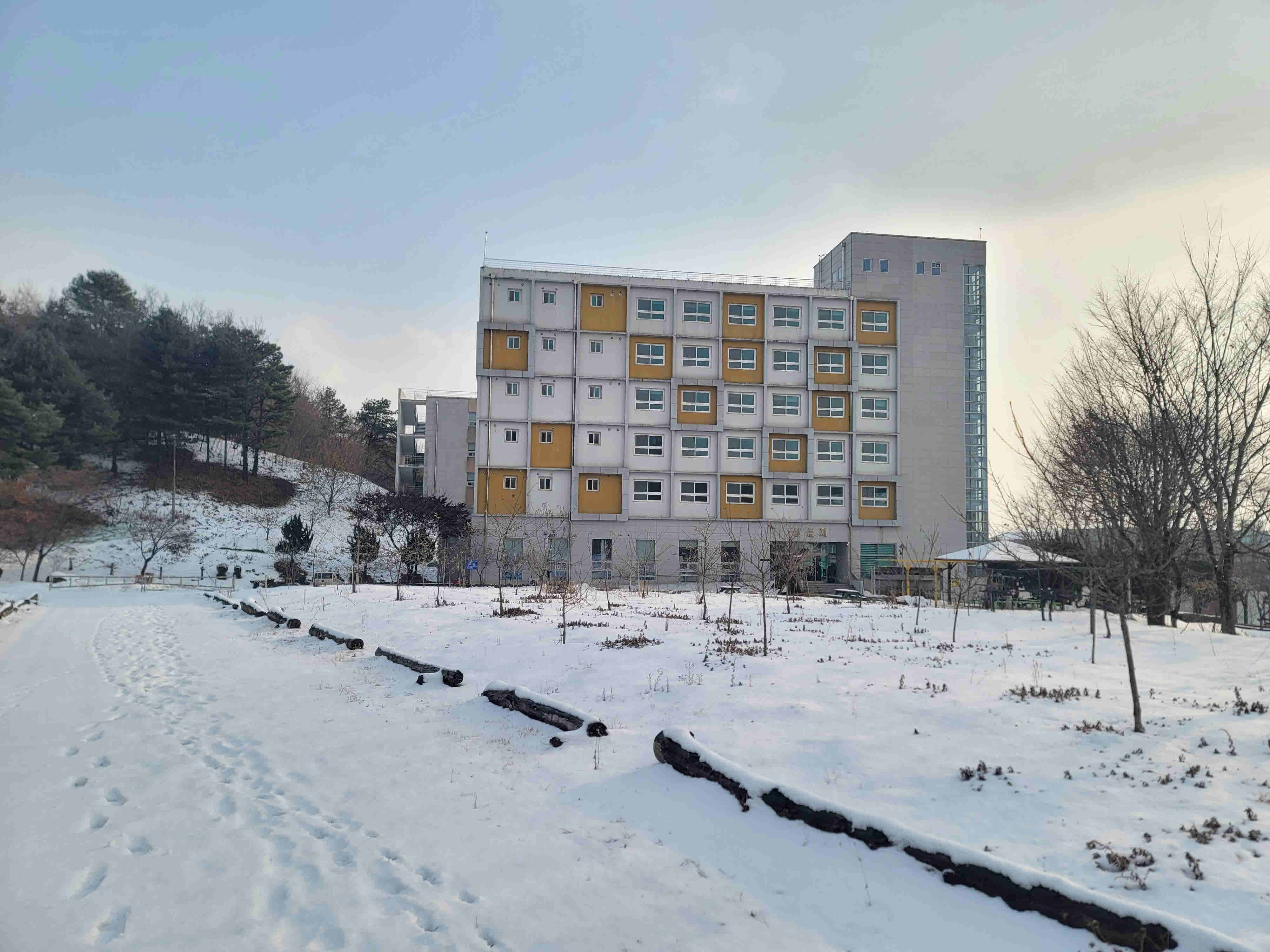 2024년 한림성심대학교의 겨울